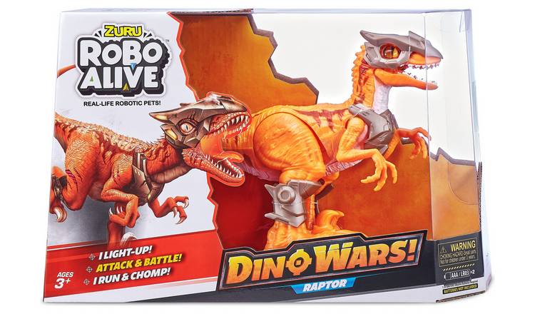 Zuru Robo Alive Dino Wars Raptor Figure