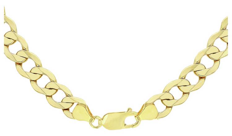 Argos mens deals 9ct gold chains