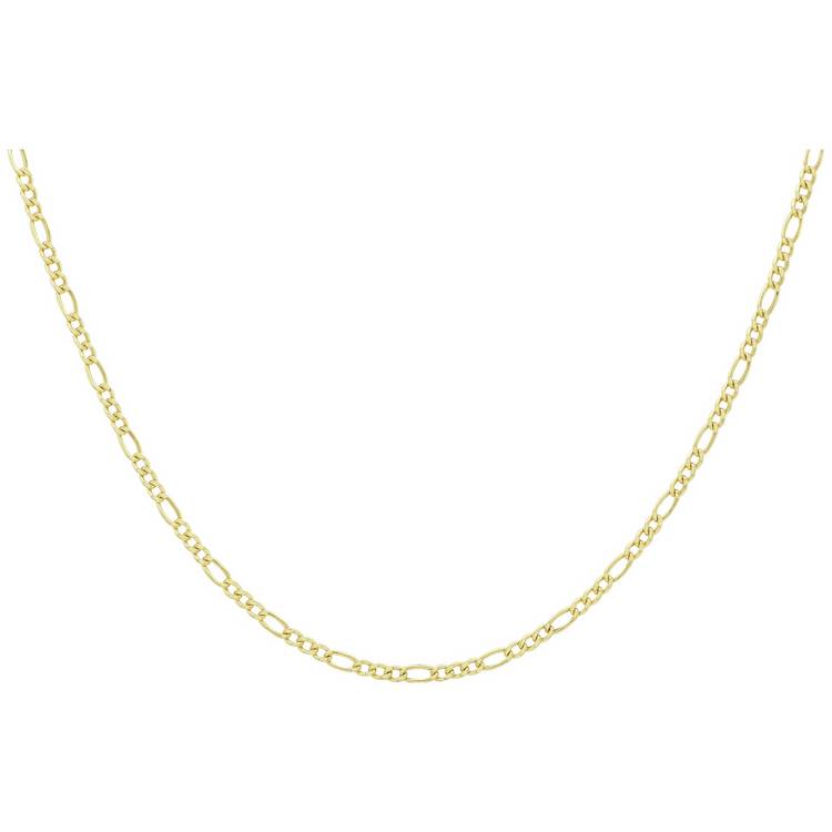 Revere 9ct Yellow Gold Italian Figaro Link Chain 0