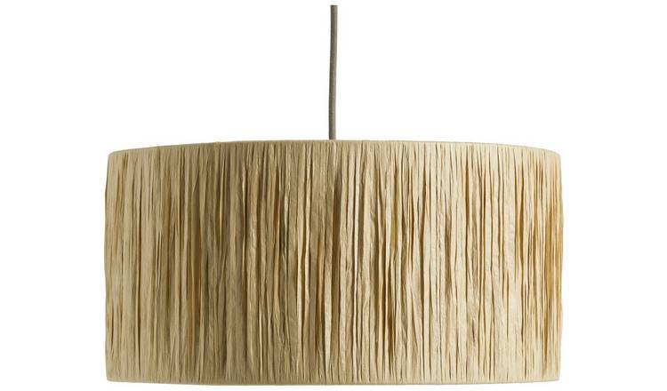 Habitat rattan outlet lampshade