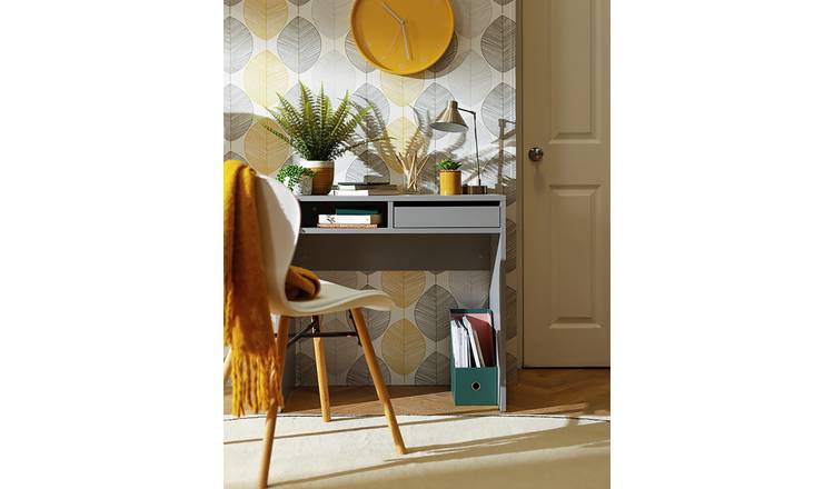 Argos Home Pepper 1 Drawer Desk - Grey