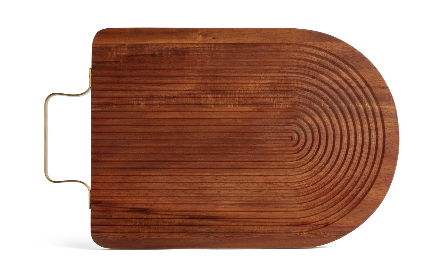 Habitat Acacia Groove Chopping Board