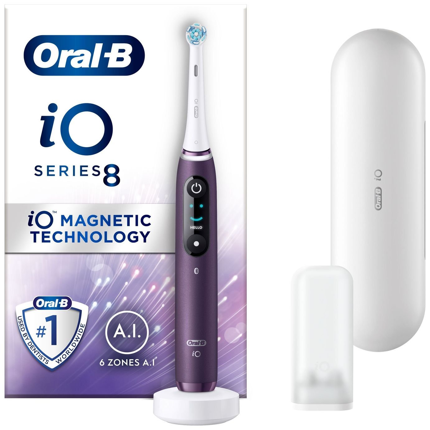 高い素材 BRAUN 電動歯ブラシ iO バイオレットアメトリン iOM84K11BDVT