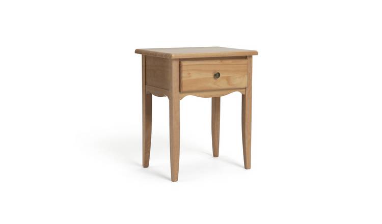 Argos pine dressing deals table