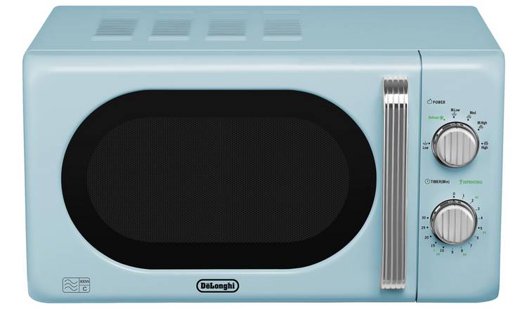 argos microwave blue