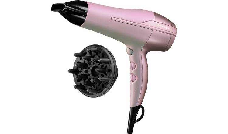 Remington D5901 Coconut Smooth Hair Dryer with Diffuser