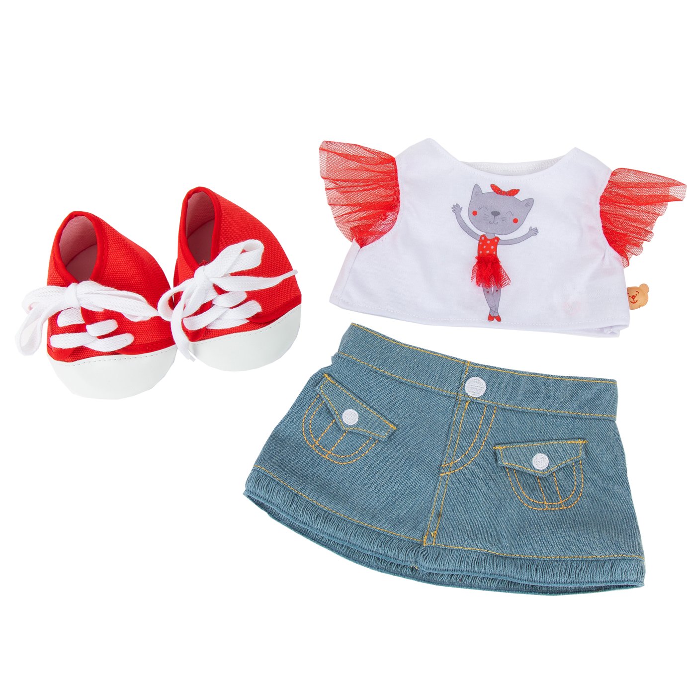 DesignaBear Cat Casual Dolls Outfit