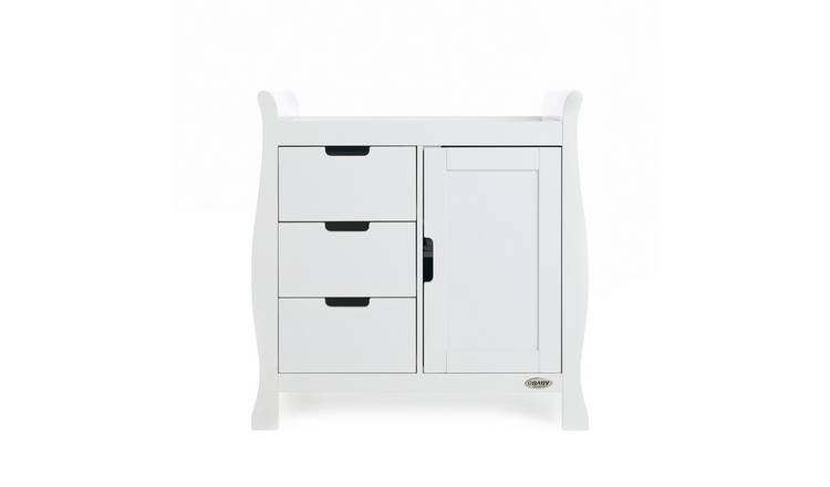 Buy Obaby Stamford Sleigh Changing Unit White Changing units