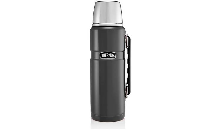 Thermos 1.2 Litre Stainless Steel King Flask - Gunmetal Grey
