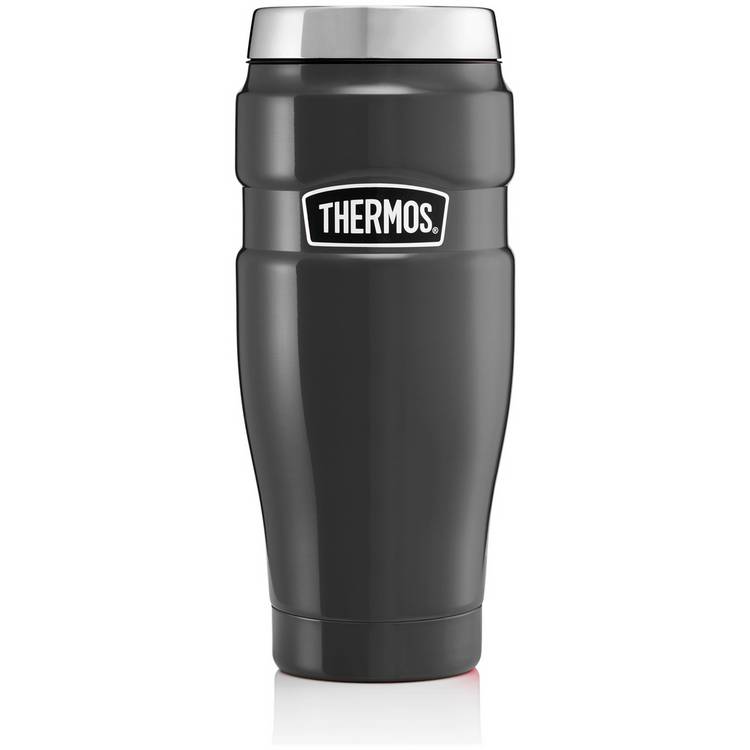 Thermos Stainless King Travel Tumbler 470ml - Gunmetal Grey 0