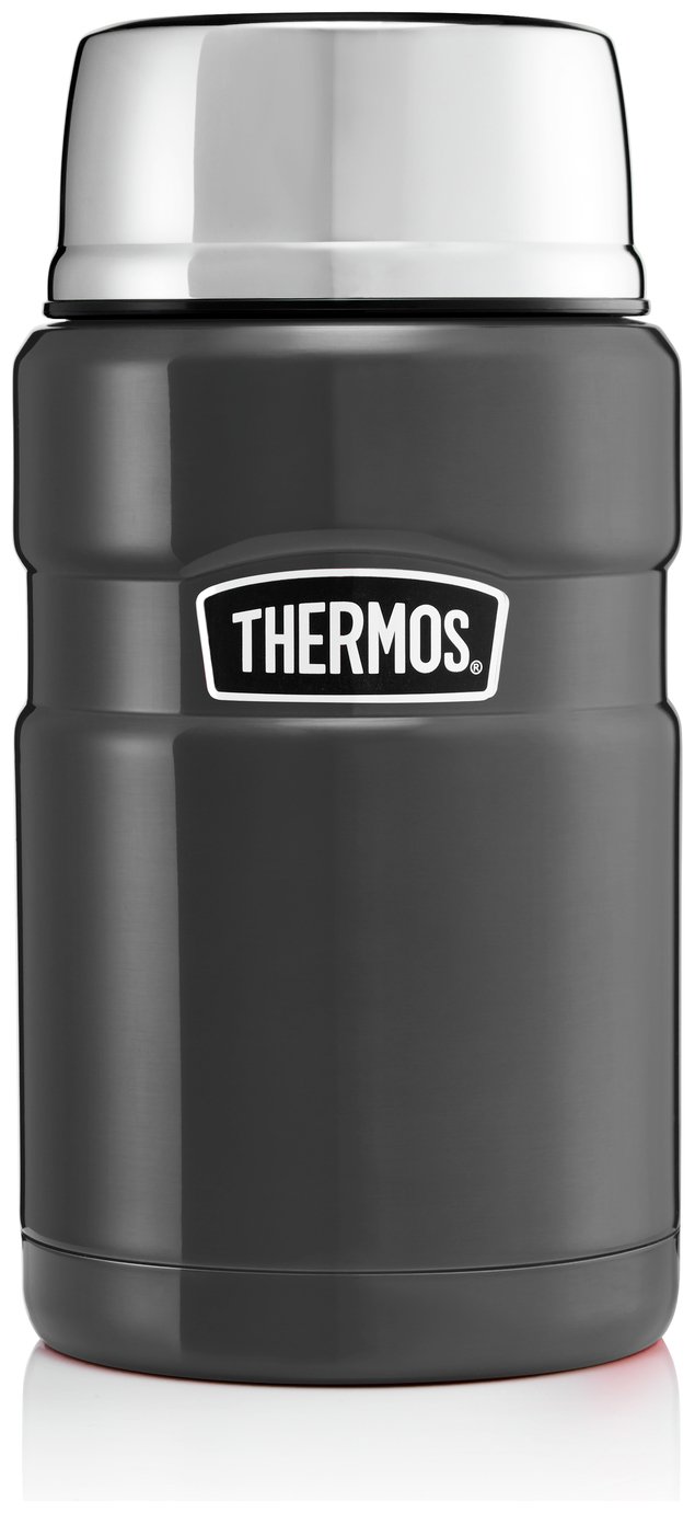 Thermos King 710ml Food Flask - Gunmetal