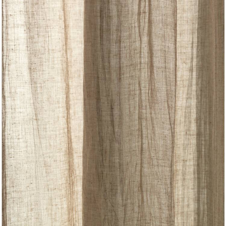 Habitat Double Voile Unlined Sheer Curtain - Natural 0