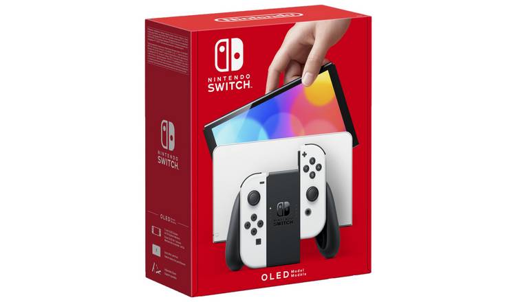 Buy Nintendo Switch OLED Console White Nintendo Switch consoles Argos