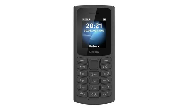 EE Nokia 105 4G Mobile Phone - Black