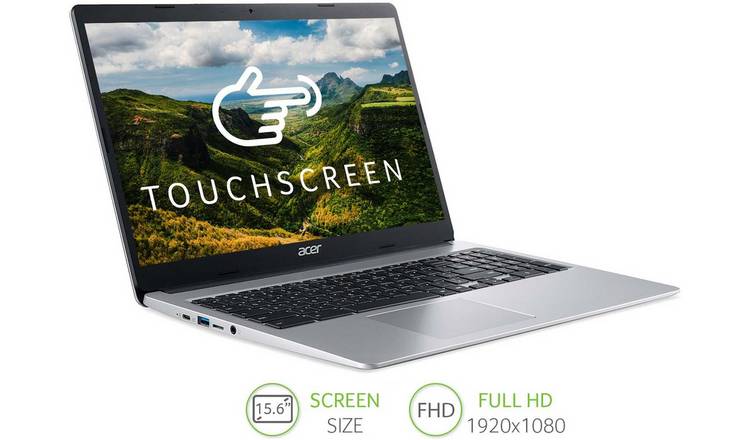 Acer CB315 15.6in Pentium 4GB 64GB FHD Chromebook - Silver 0