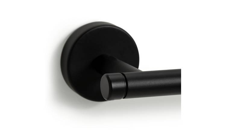 Buy Habitat Toilet Roll Holder - Matt Black