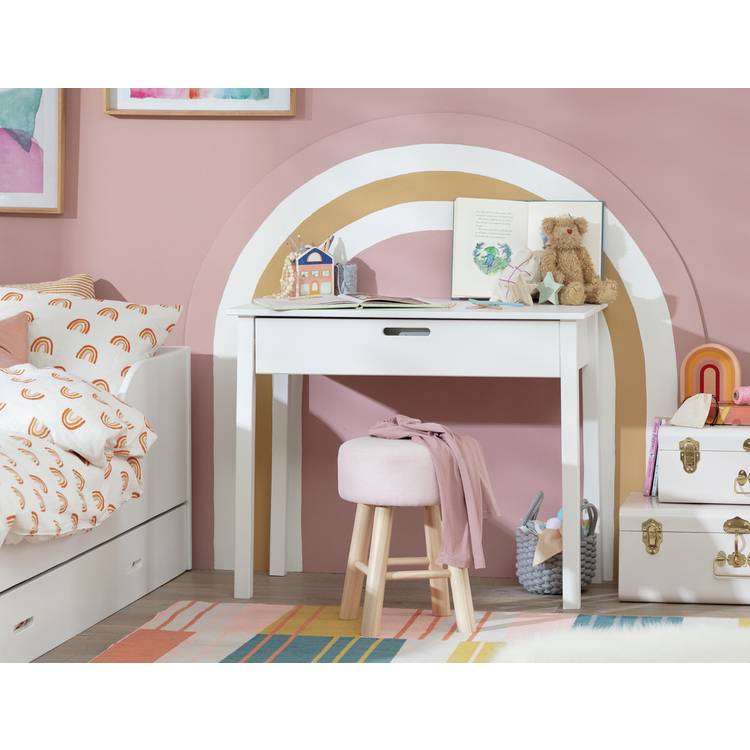 Habitat Kids Rico 1 Drawer Desk - White 0