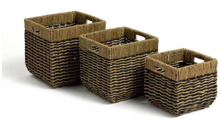 Wicker bike basket clearance argos