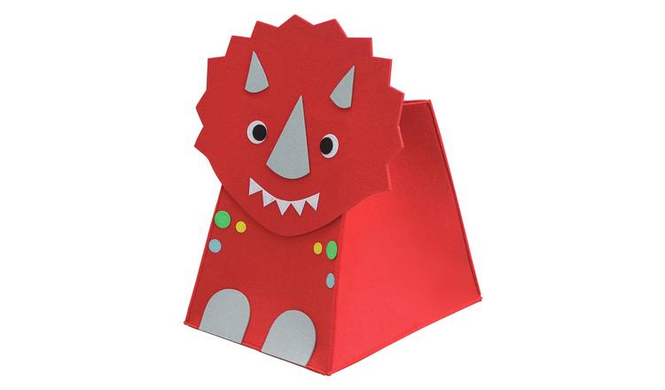 Buy Argos Home Felt Bag Triceratops Kids Baskets And Boxes Argos