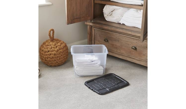 Clear Storage Boxes - 33 x 20 x 14