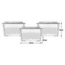 Buy Argos Home Curve 3 x 42L Plastic Boxes With Lid - Clear