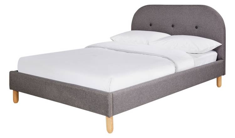 Habitat Elin Small Double Fabric Bed Frame - Grey