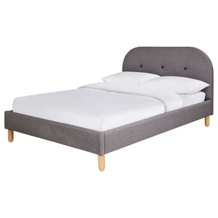 Habitat Elin Small Double Bed Frame - Light Grey