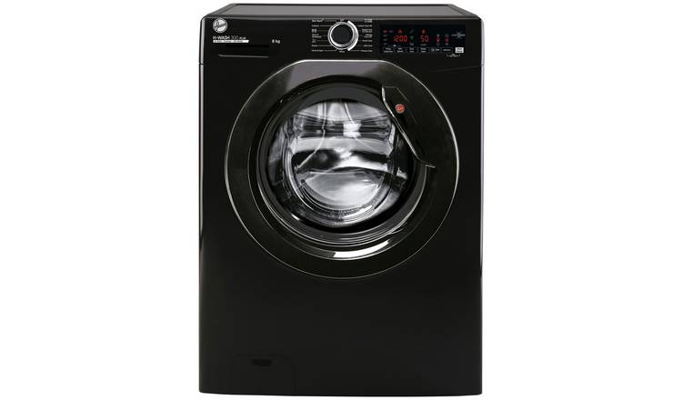 Buy Hoover H3WS685TAEB 8KG 1600 Spin Washing Machine - Black | Washing