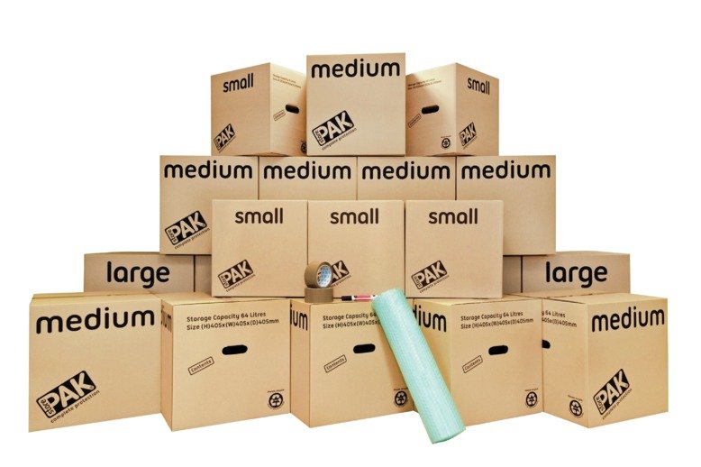 StorePAK Moving House Cardboard Storage Boxes - Set of 20