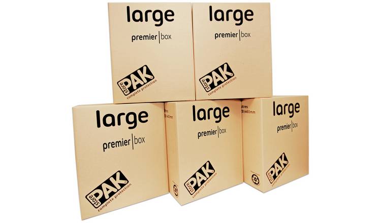 Buy Storepak Heavy Duty Large Cardboard Boxes Set Of 5 Cardboard Boxes Argos 5187