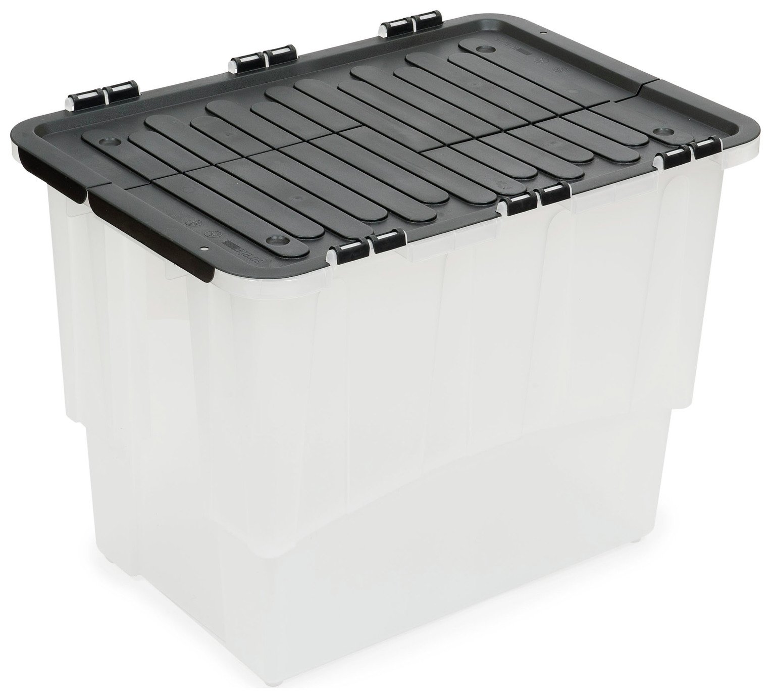 Strata 60 Litre Crocodile Lid Plastic Storage Boxes Set of 4 review