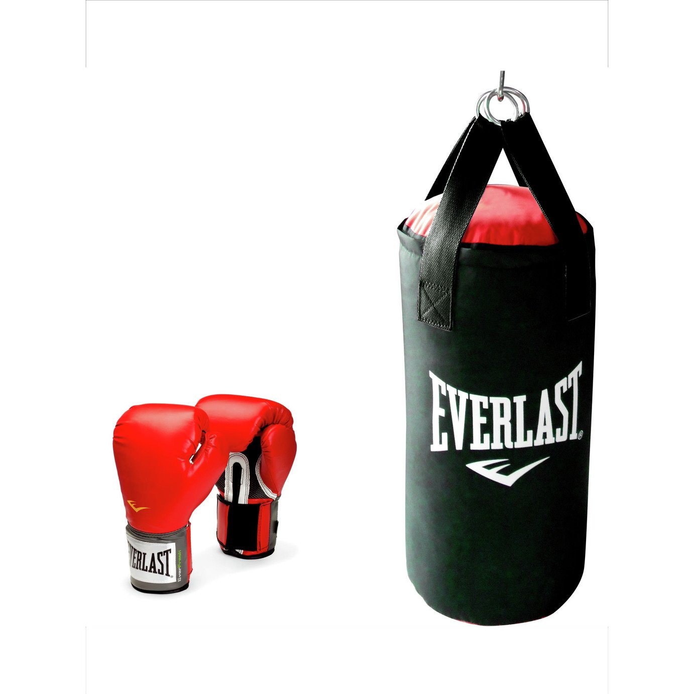 Everlast Junior 2ft Punch Bag with Gloves Set