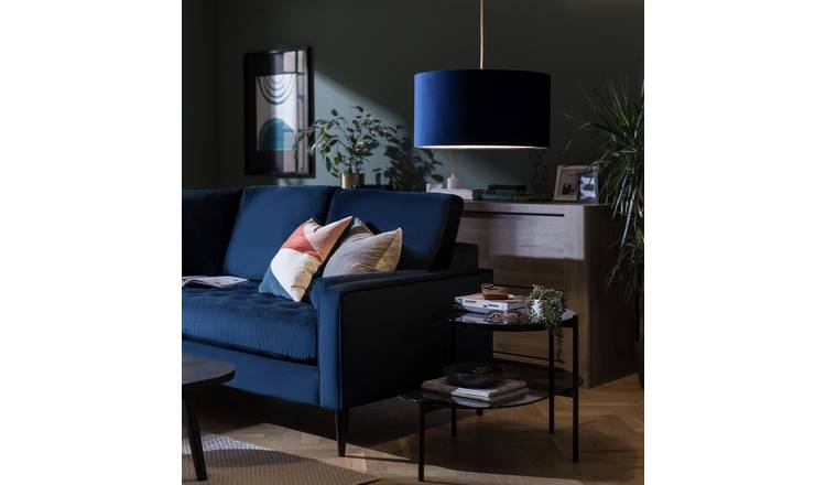 Navy lamp deals shade argos