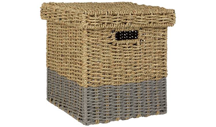 Argos Home Seagrass Box with Lid