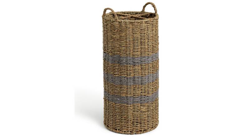 Argos Home Seagrass Umbrella Basket