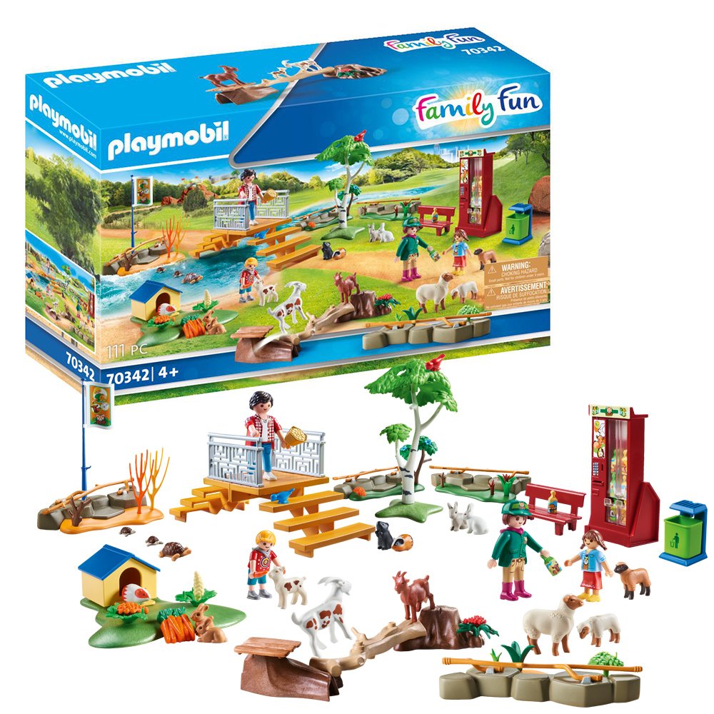 playmobil petting zoo