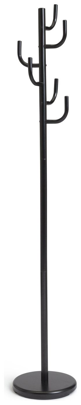 Habitat Metal Coat Stand - Black