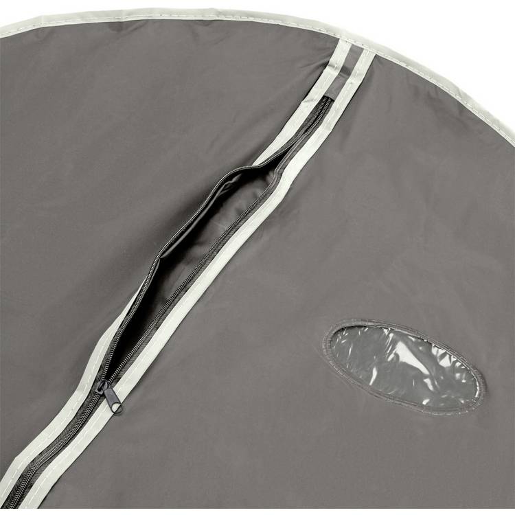 Argos Home Pack of 5 Peva Storage Suit Covers-Grey and White 0