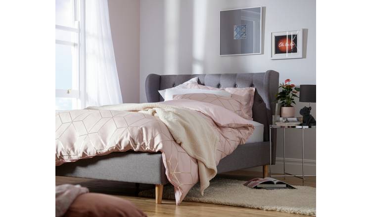 Argos on sale grey bed