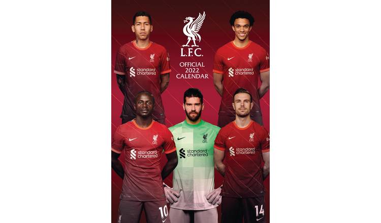 Liverpool FC A3 Calendar