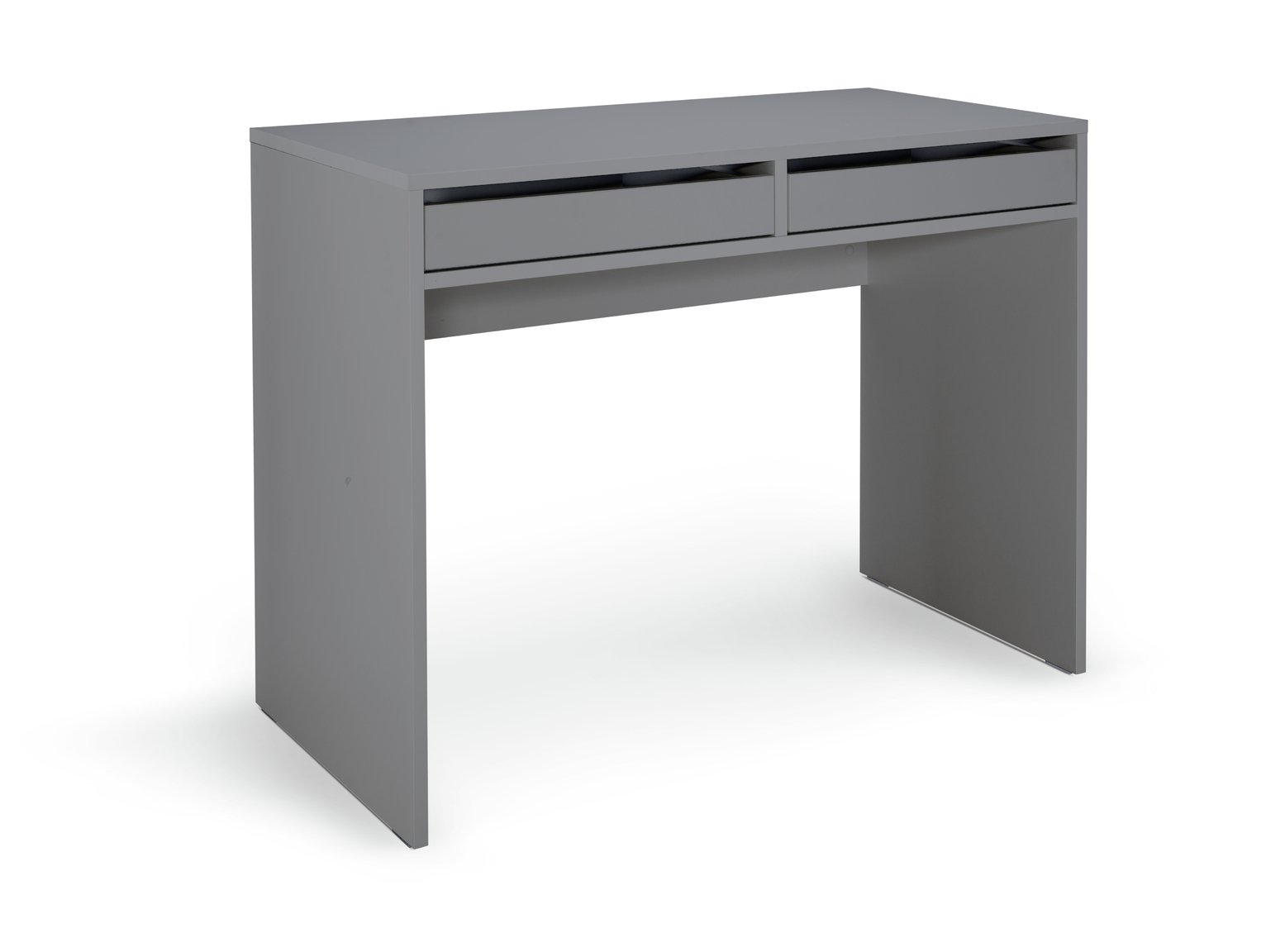 Habitat Pepper 2 Drawer Desk - Grey
