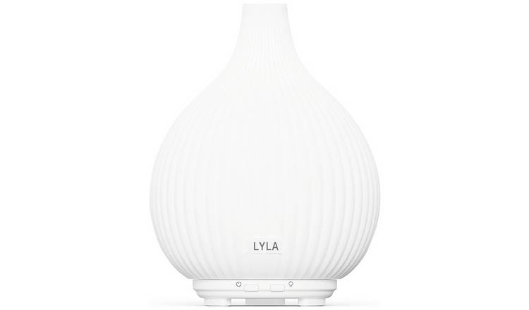 Buy Rio LYLA Ceramic Aroma Diffuser, Humidifier and Night Light | Electric  diffusers | Argos
