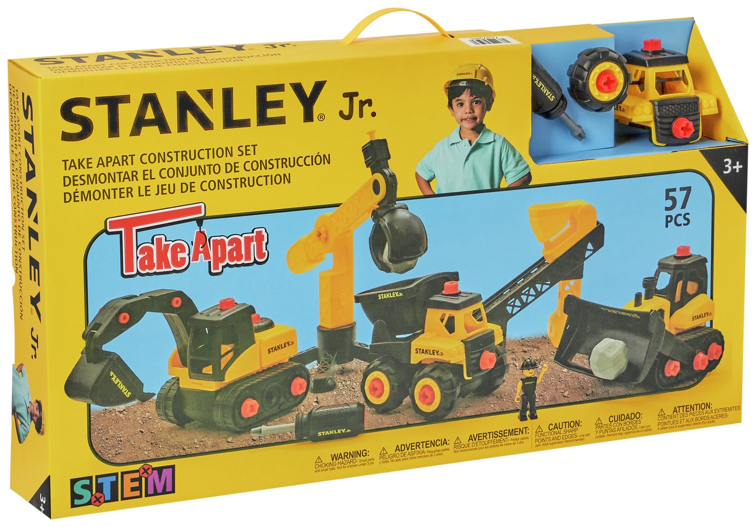 Stanley Jr Take Apart Construction Truck Set review