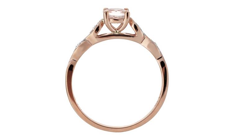 Argos rose clearance gold wedding rings