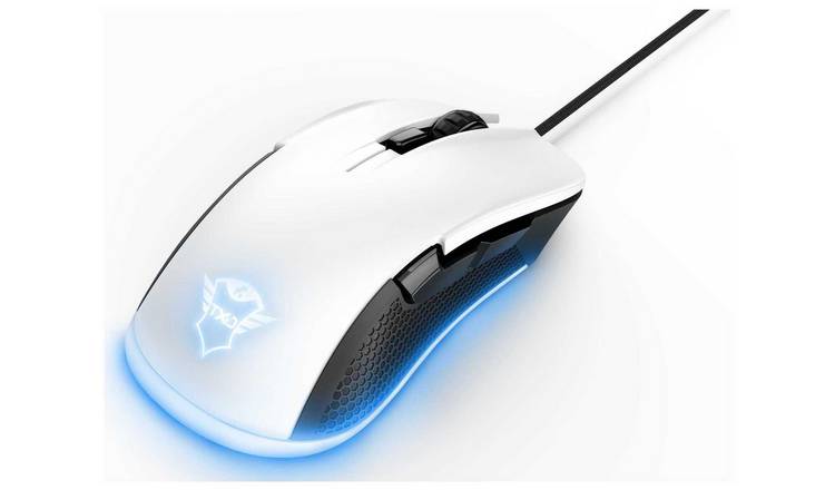 Trust Ybar GXT922W Wired Gaming Mouse - White