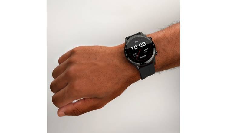 Sekonda Active Black Silicone Strap Smart Watch