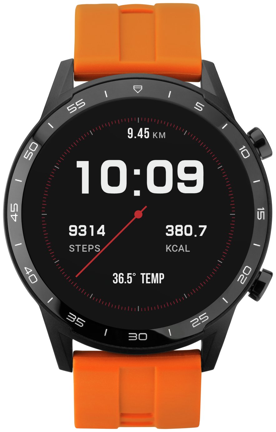Sekonda Orange Silicone Strap Smart Watch