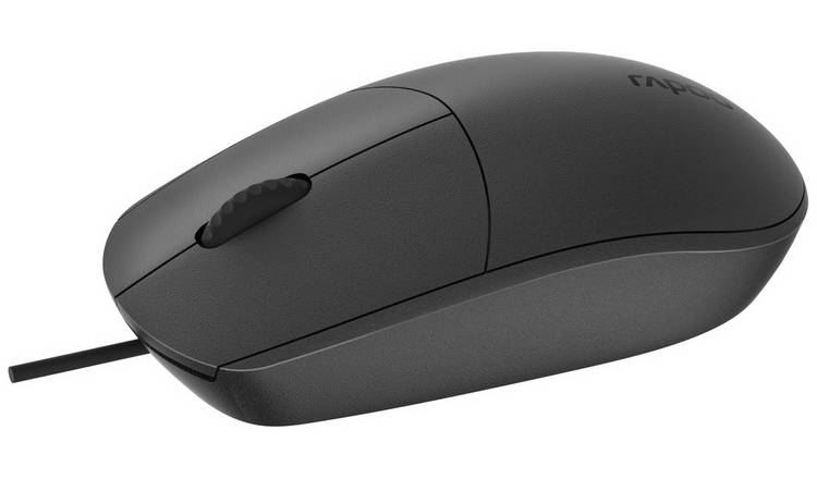 Rapoo N100 Wired Mouse - Black
