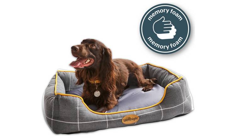 Medium memory foam outlet dog bed