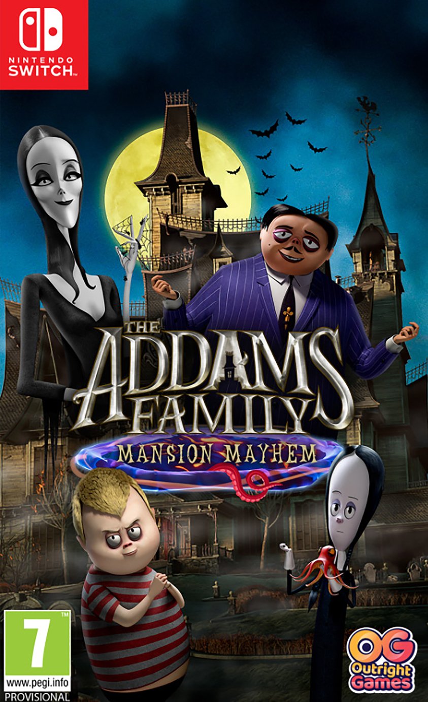 The Addams Family: Mansion Mayhem Nintendo Switch Game